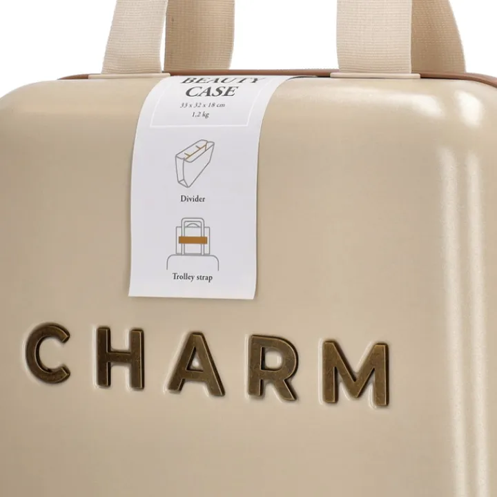 Beautycases>Charm London Capetown Beautycase beige