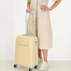 Transavia Trolleys|Klm Trolleys>Charm London Capetown Trolley S soft yellow