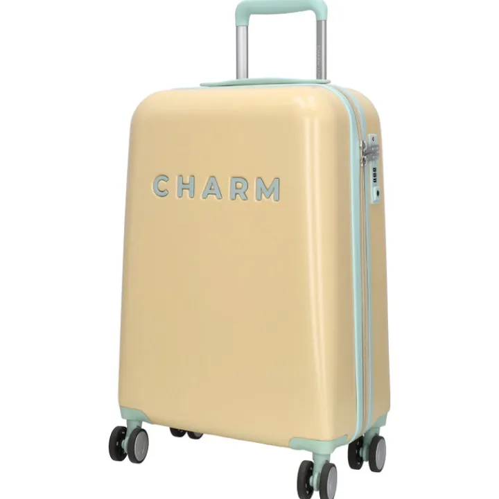 Transavia Trolleys|Klm Trolleys>Charm London Capetown Trolley S soft yellow