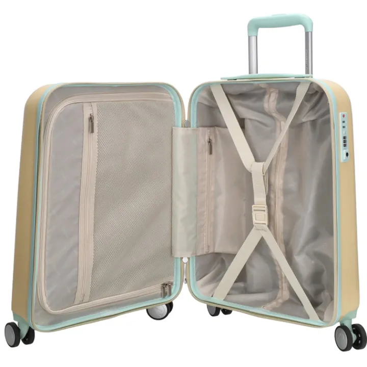 Transavia Trolleys|Klm Trolleys>Charm London Capetown Trolley S soft yellow