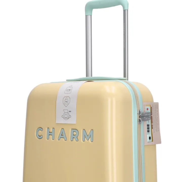 Transavia Trolleys|Klm Trolleys>Charm London Capetown Trolley S soft yellow