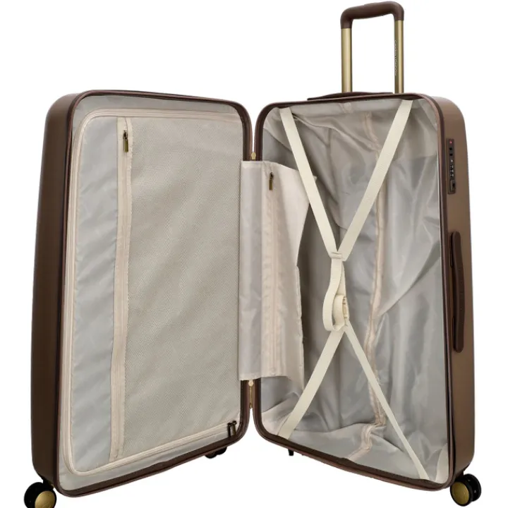 Lichtgewicht Koffers|Harde Koffers>Charm London Capetown Trolley L taupe