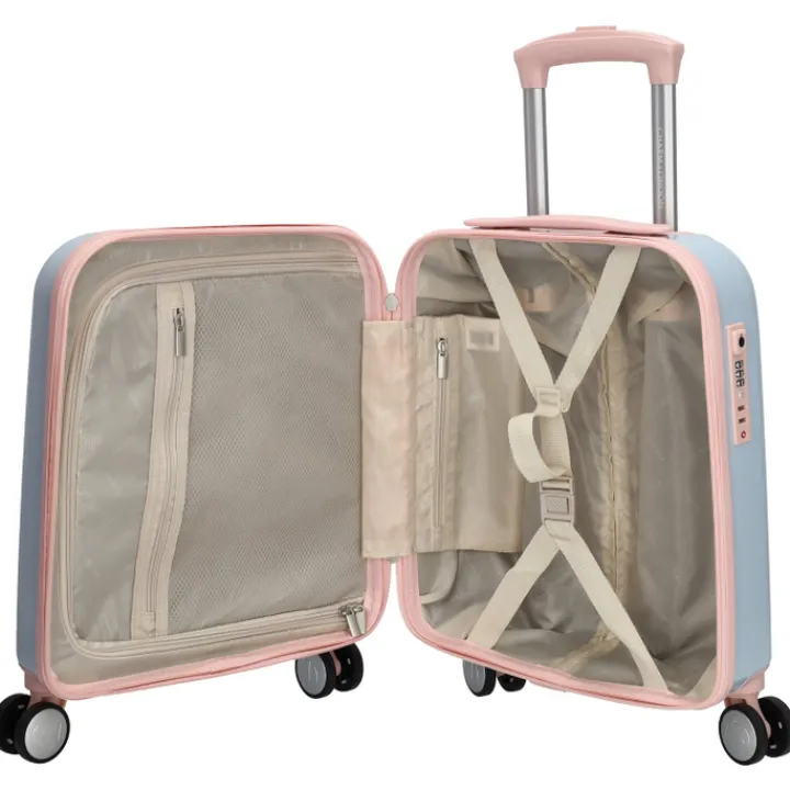 Handbagage Trolleys|Laptop Trolleys>Charm London Capetown Underseater baby blue