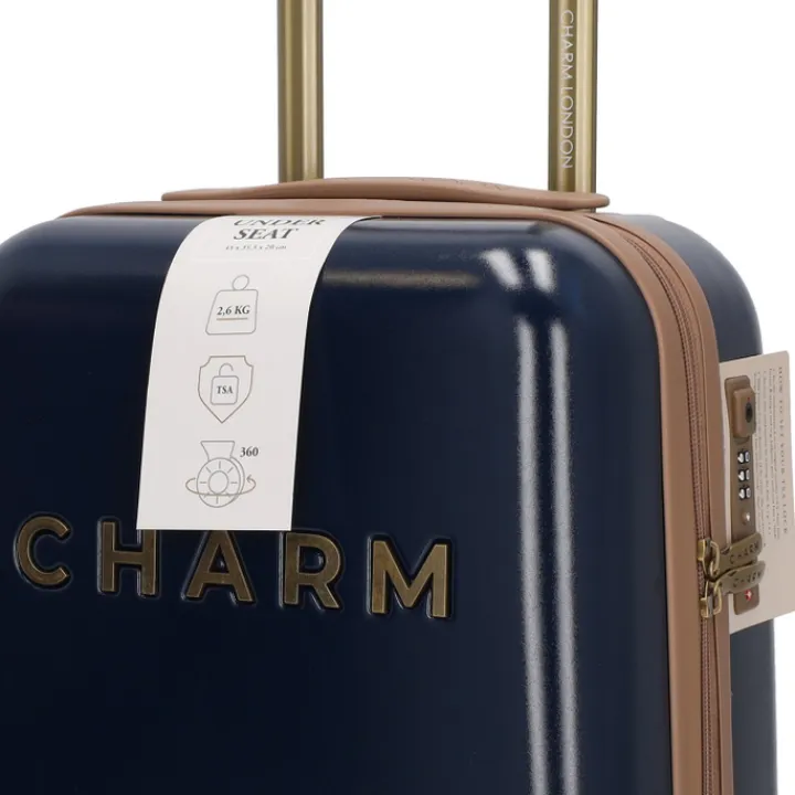 Handbagage Trolleys|Laptop Trolleys>Charm London Capetown Underseater blue