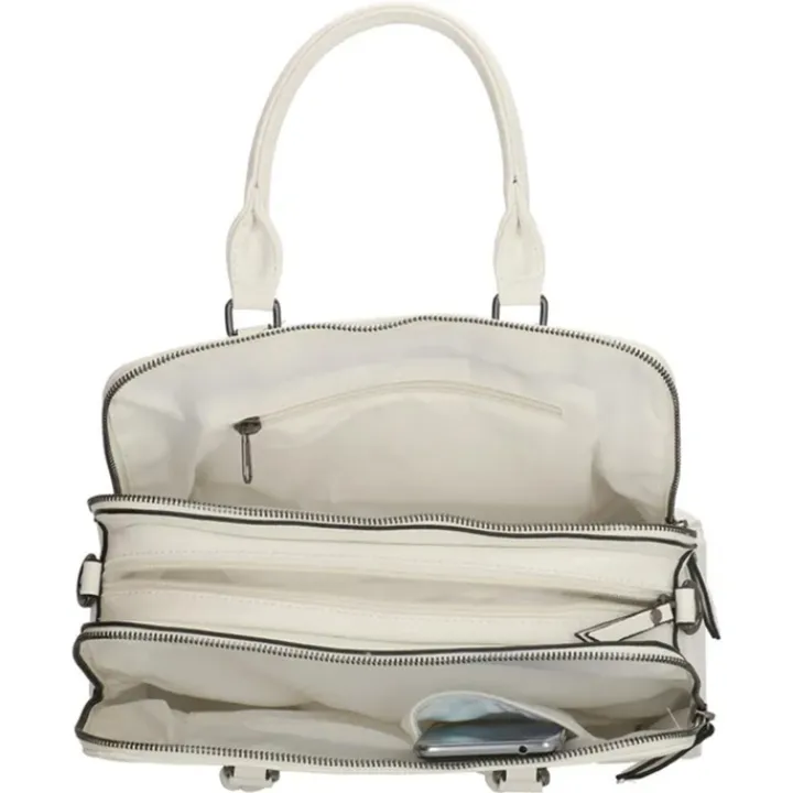 Schoudertassen|Handtassen>Charm London Chelsea Handtas wit