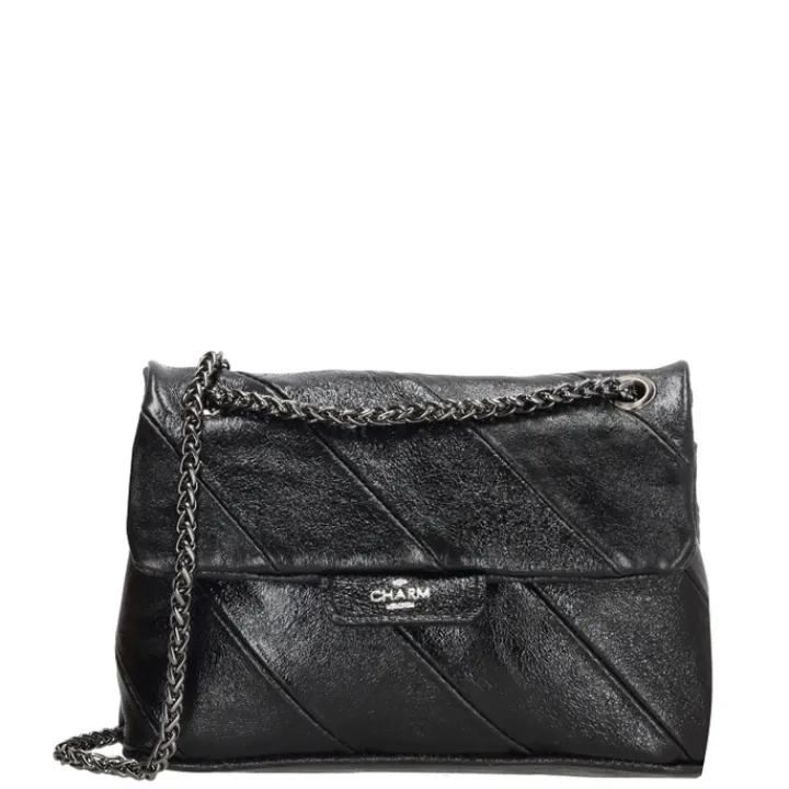 Schoudertassen|Crossbody>Charm London Elisa Schoudertas black