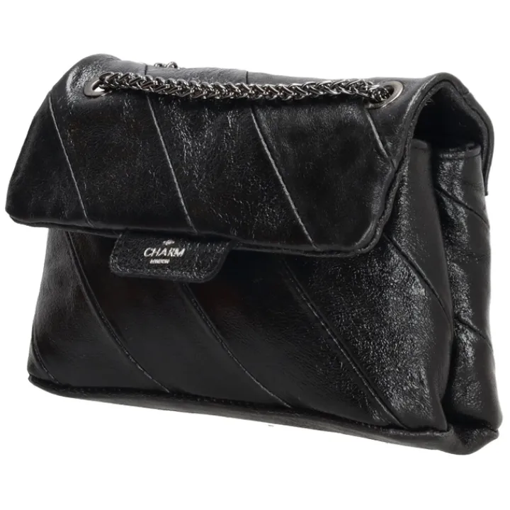 Schoudertassen|Crossbody>Charm London Elisa Schoudertas black