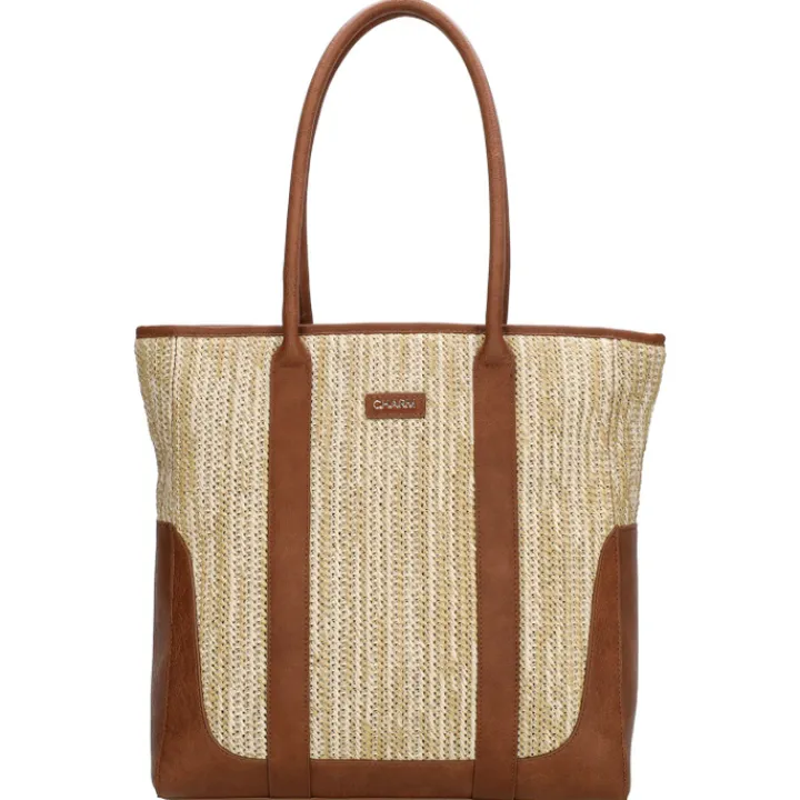 Shoppers|Schoudertassen>Charm London Hillingdon Shopper beige