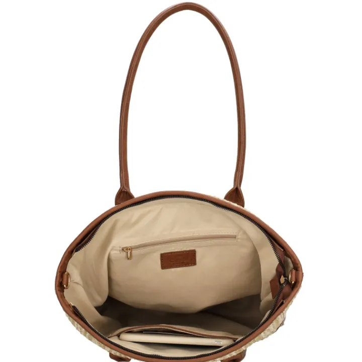Shoppers|Schoudertassen>Charm London Hillingdon Shopper beige