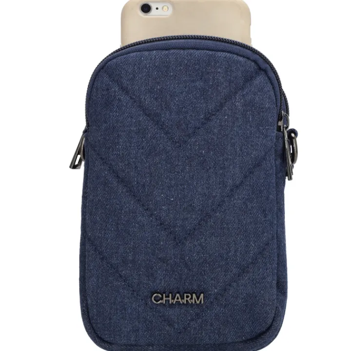 Telefoontasjes|Fashion Tassen>Charm London Hollywood Phonebag blue