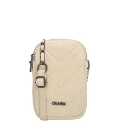 Telefoontasjes|Fashion Tassen>Charm London Hollywood Phonebag beige