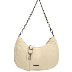 Schoudertassen|Crossbody>Charm London Hollywood Shoulderbag beige