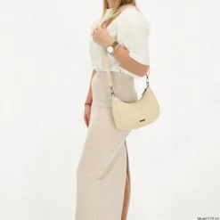 Schoudertassen|Crossbody>Charm London Hollywood Shoulderbag beige