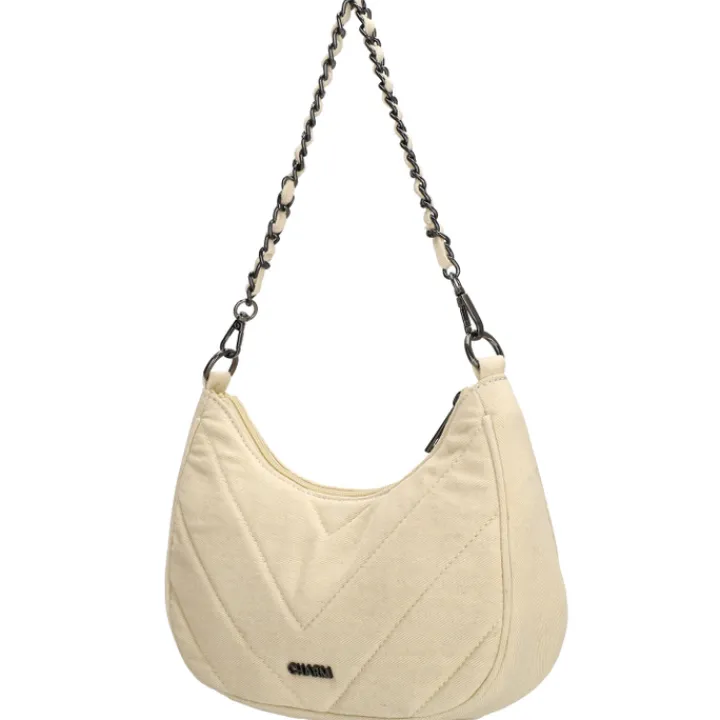 Schoudertassen|Crossbody>Charm London Hollywood Shoulderbag beige