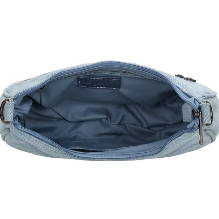 Schoudertassen|Crossbody>Charm London Hollywood Shoulderbag midblue