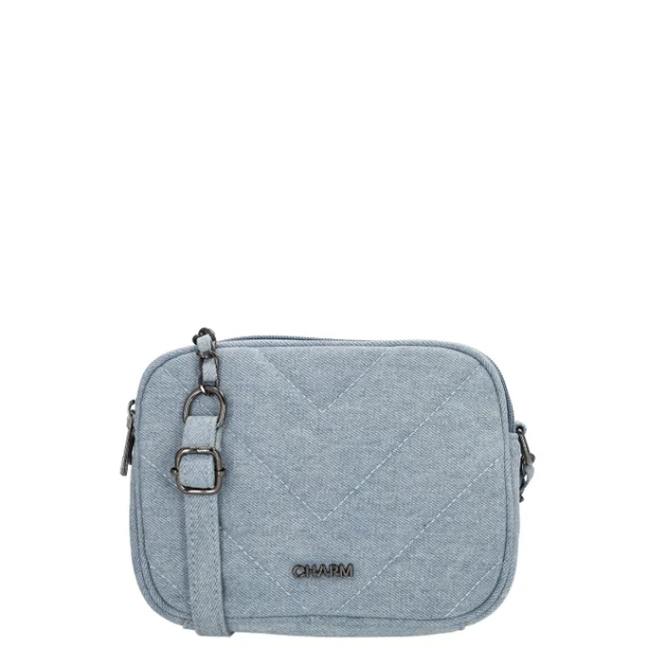 Schoudertassen|Fashion Tassen>Charm London Hollywood Shoulderbag midblue