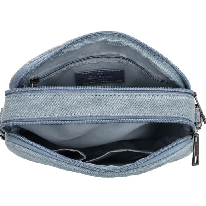 Schoudertassen|Fashion Tassen>Charm London Hollywood Shoulderbag midblue