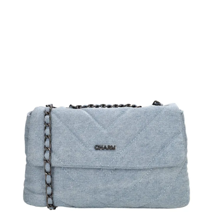 Shoppers|Schoudertassen>Charm London Hollywood Shoulderbag midblue