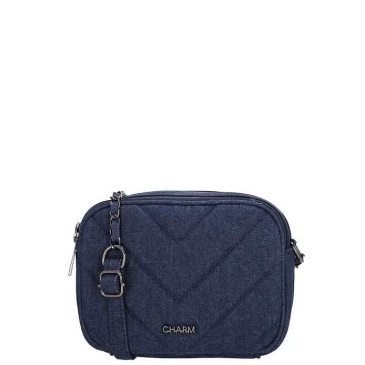 Schoudertassen|Fashion Tassen>Charm London Hollywood Shoulderbag blue