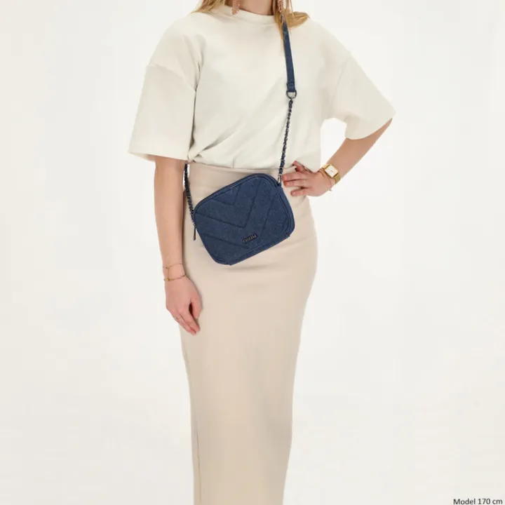 Schoudertassen|Fashion Tassen>Charm London Hollywood Shoulderbag blue