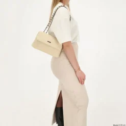 Shoppers|Schoudertassen>Charm London Hollywood Shoulderbag beige