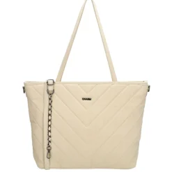 Shoppers|Schoudertassen>Charm London Hollywood Shopper beige