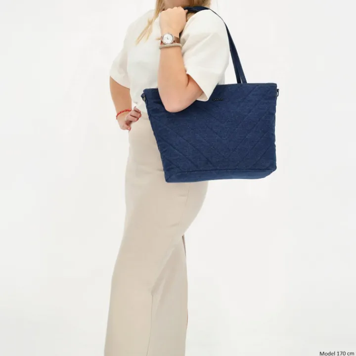 Shoppers|Schoudertassen>Charm London Hollywood Shopper blue