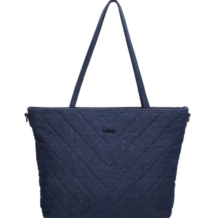 Shoppers|Schoudertassen>Charm London Hollywood Shopper blue