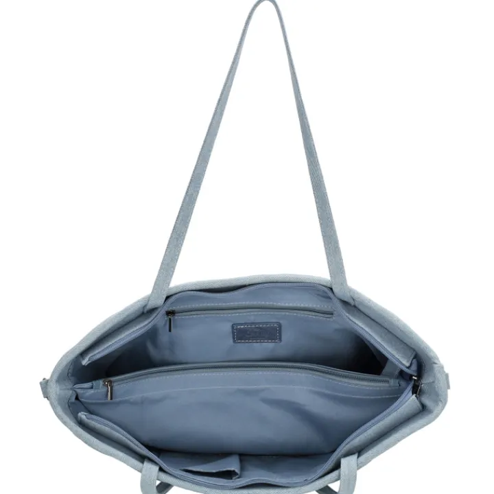 Shoppers|Schoudertassen>Charm London Hollywood Shopper midblue