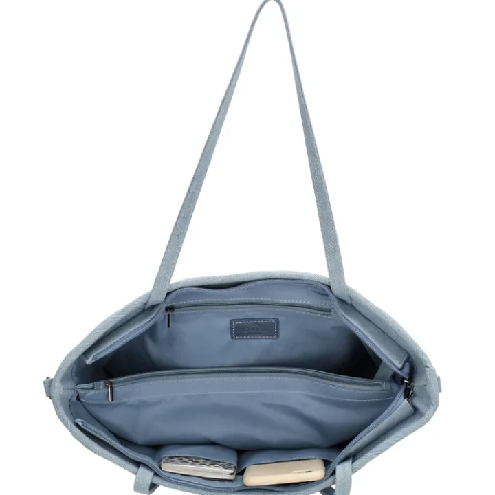 Shoppers|Schoudertassen>Charm London Hollywood Shopper midblue