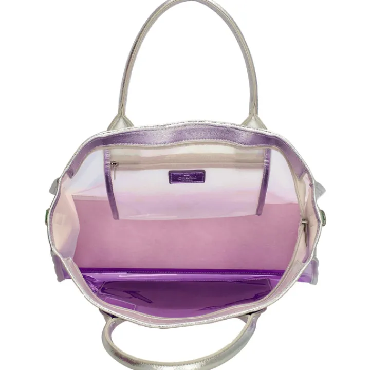 Shoppers|Schoudertassen>Charm London La Marina Shopper paars