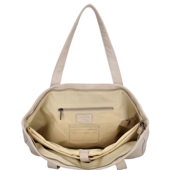 Schoudertassen|Fashion Tassen>Charm London Liberty Laptoptas 17.3" lighttaupe
