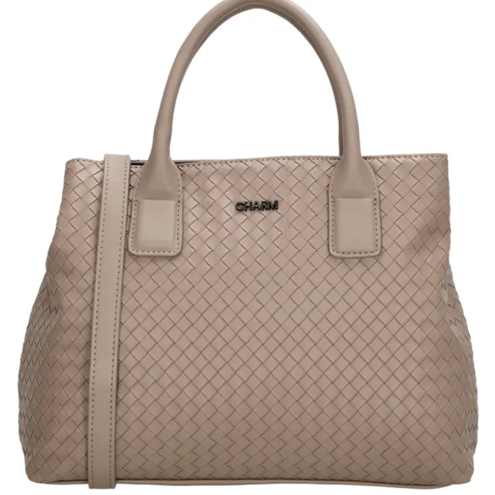 Schoudertassen|Handtassen>Charm London Mirabello Handbag taupe