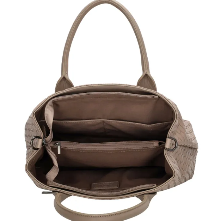 Schoudertassen|Handtassen>Charm London Mirabello Handbag taupe