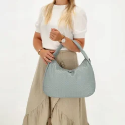 Shoppers|Schoudertassen>Charm London Mirabello Shopper lightblue
