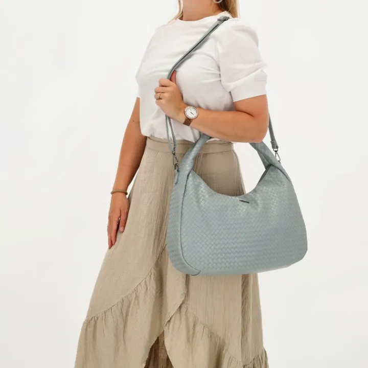 Shoppers|Schoudertassen>Charm London Mirabello Shopper lightblue