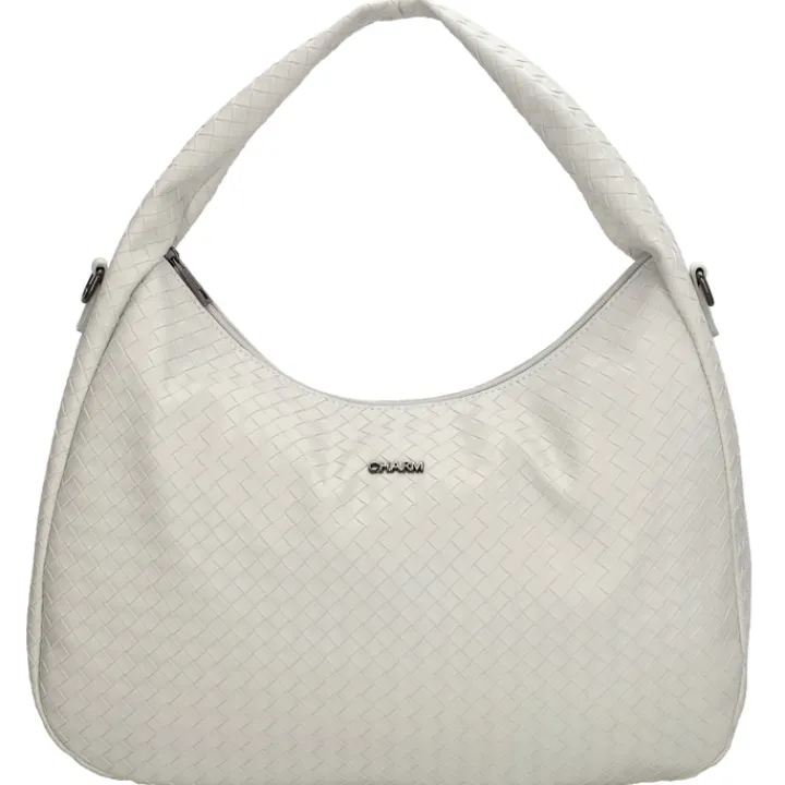Shoppers|Schoudertassen>Charm London Mirabello Shopper lightgrey