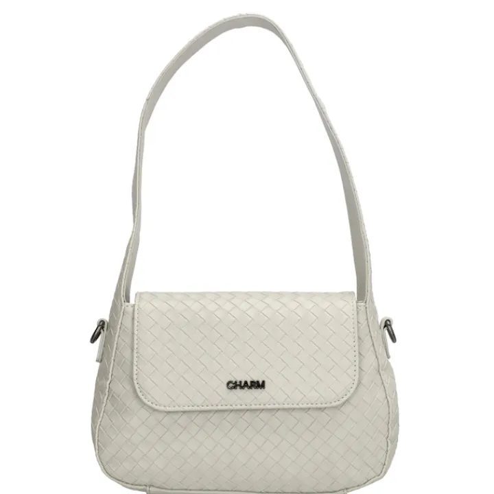 Schoudertassen|Crossbody>Charm London Mirabello Shoulderbag lightgrey