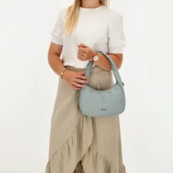 Schoudertassen|Fashion Tassen>Charm London Mirabello Shoulderbag lightblue