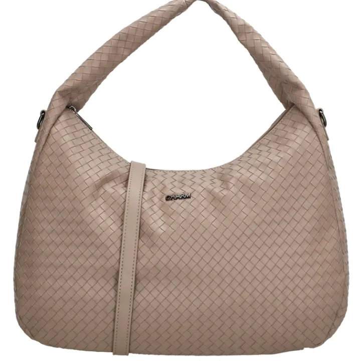 Shoppers|Schoudertassen>Charm London Mirabello Shopper taupe
