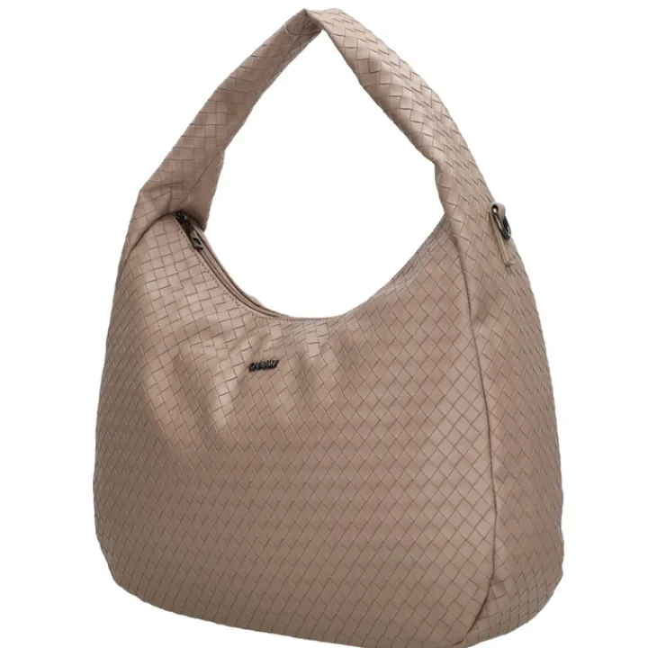 Shoppers|Schoudertassen>Charm London Mirabello Shopper taupe