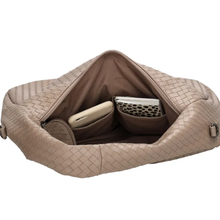 Shoppers|Schoudertassen>Charm London Mirabello Shopper taupe