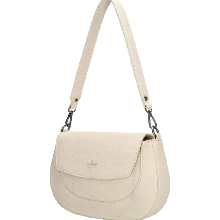 Schoudertassen|Fashion Tassen>Charm London Montmartre Shoulderbag creme