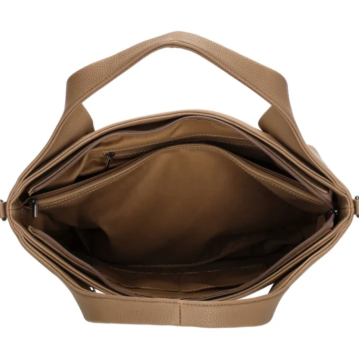 Schoudertassen|Handtassen>Charm London Mulberry Street Handbag taupe