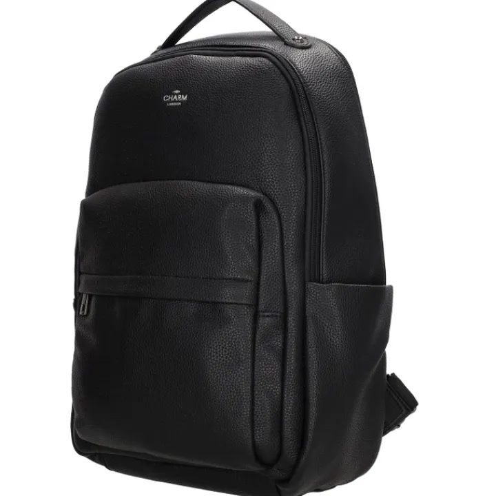 Kleine Rugzakken|Dames Rugzakken>Charm London Mulberry Street Backpack zwart