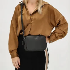 Schoudertassen|Crossbody>Charm London New York Crossbody black