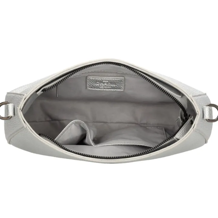 Schoudertassen|Crossbody>Charm London New York Crossover silver