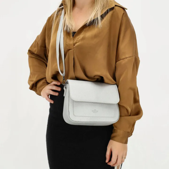 Schoudertassen|Crossbody>Charm London New York Shoulderbag silver
