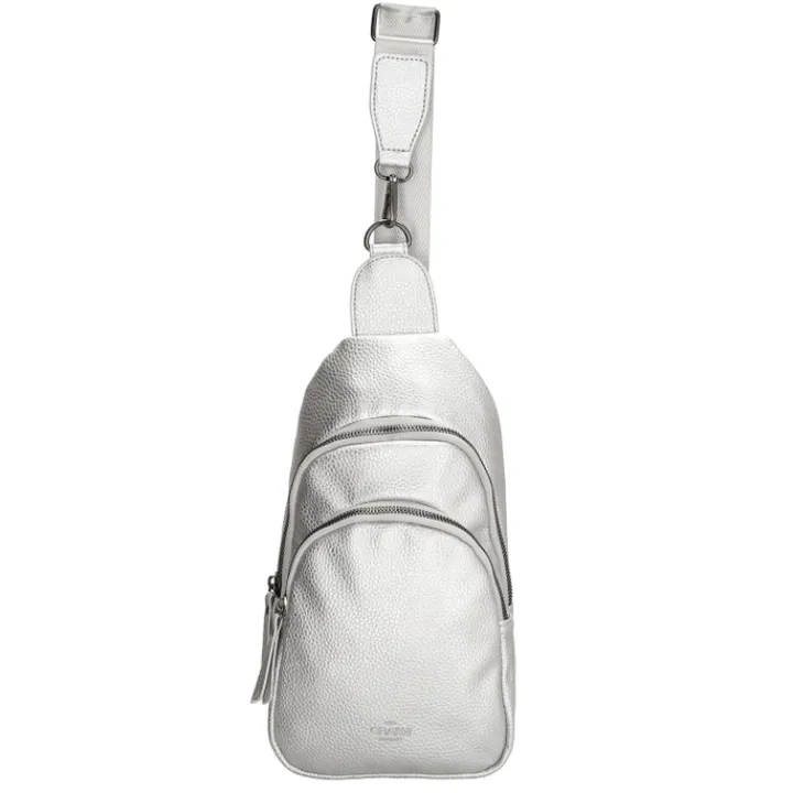 Sling Bags|Fashion Tassen>Charm London New York Slingbag silver