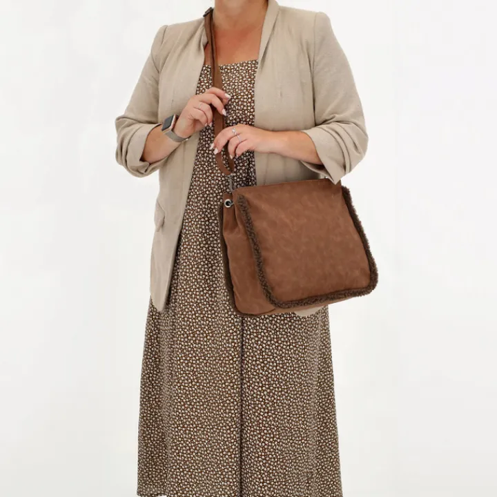 Fashion Tassen>Charm London Newington Shoulderbag brown